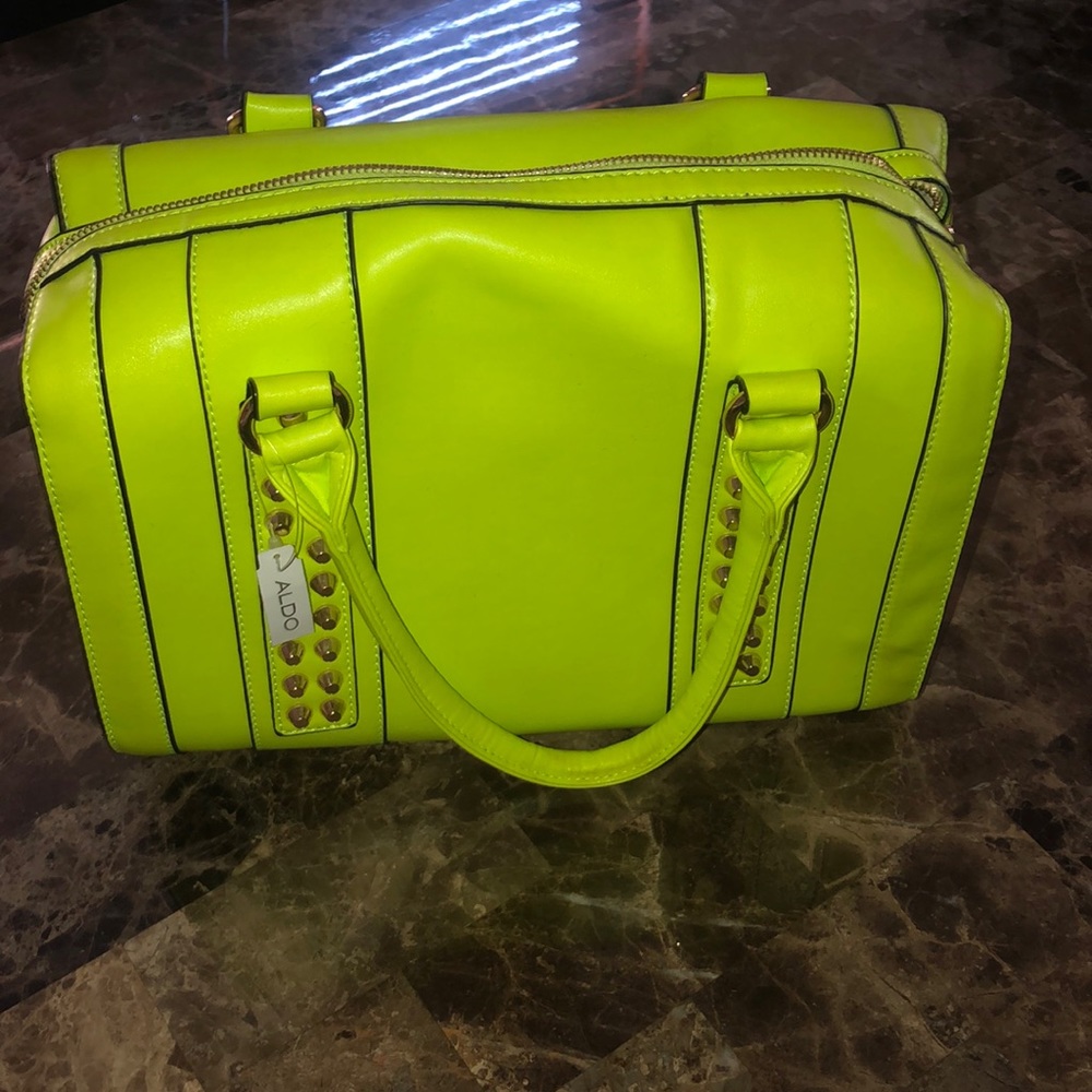 Lime Green Hand Bag / ALDO